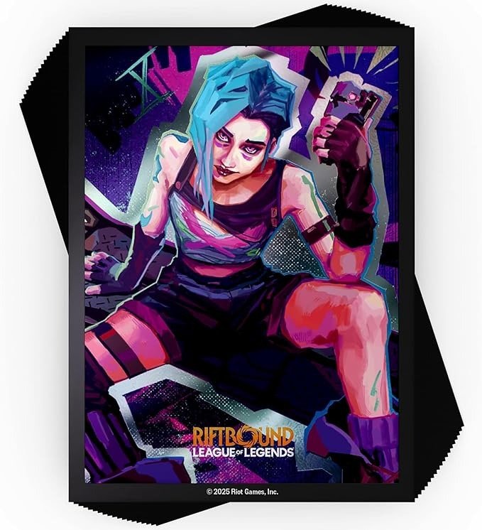 Riftbound: League of Legends Origins Jinx Art Sleeves Riftbound: League of Legends Origins Jinx Art Sleeves