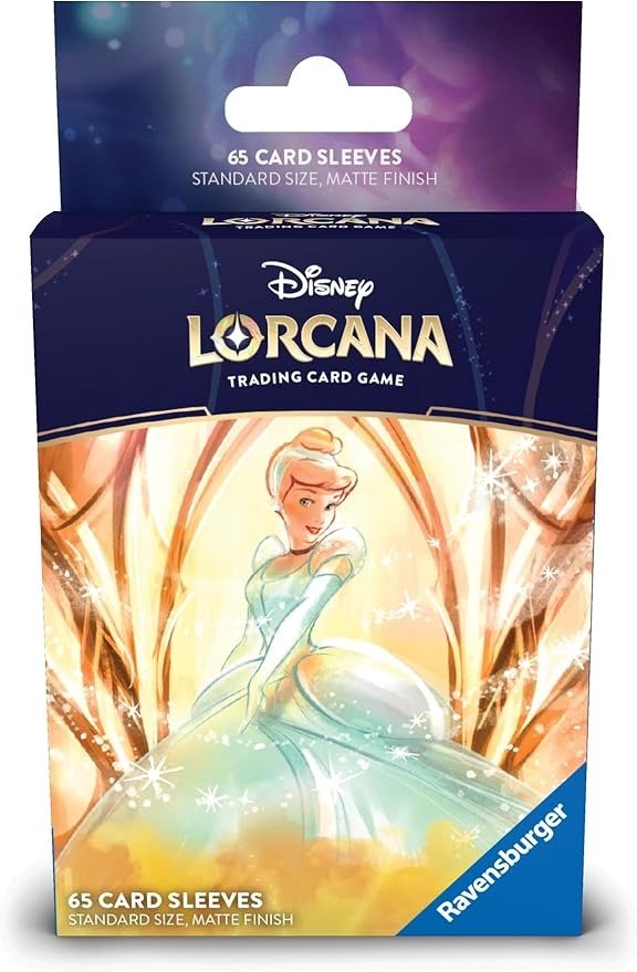 Disney Lorcana TCG Card Sleeve Pack Cinderella Gootzy Gaming Disney Lorcana TCG Card Sleeve Pack Cinderella Gootzy Gaming