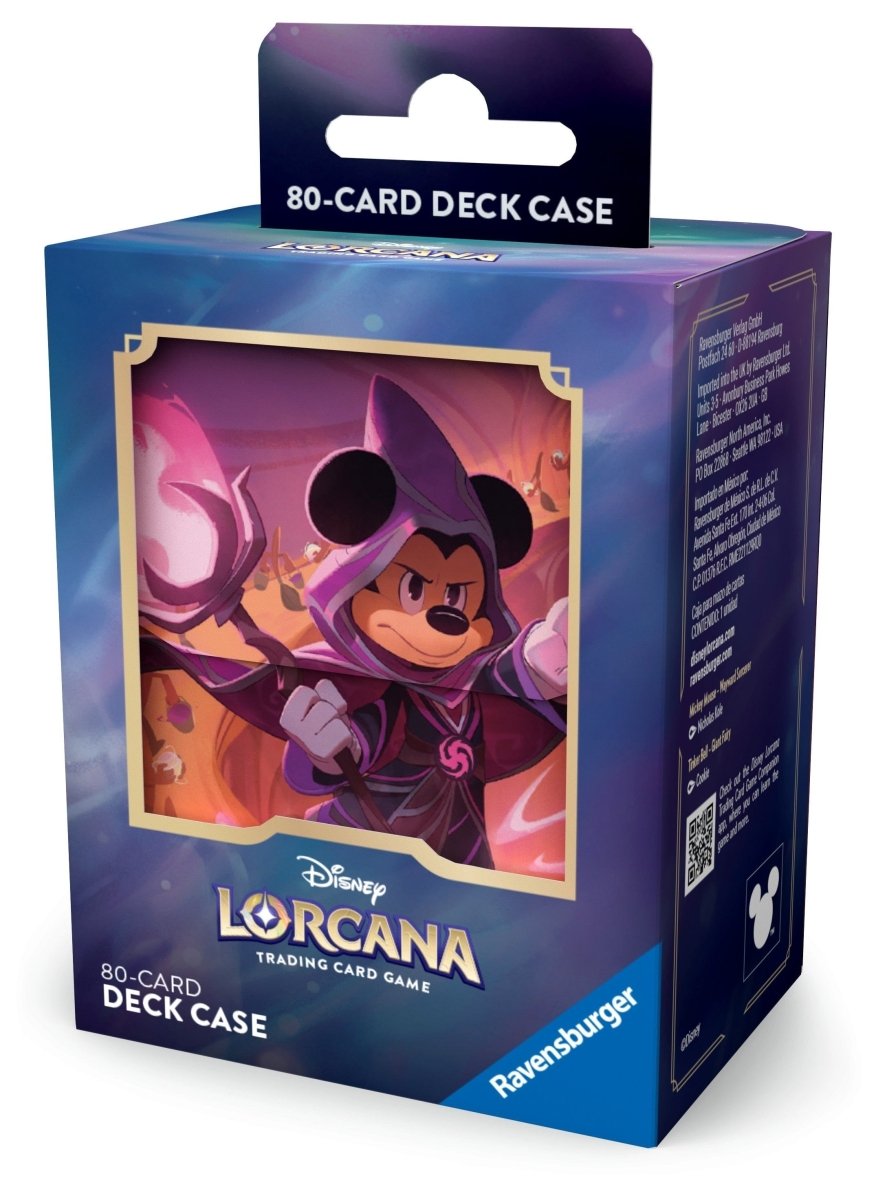 lorcana 80 card deck box Disney Lorcana Elsa Deck Box - Frozen Themed Storage for 80 Sleeved Cards