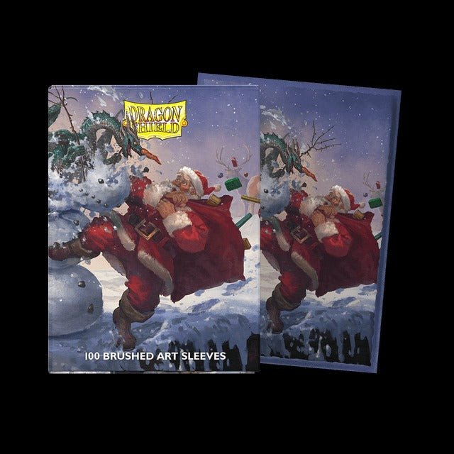 Dragon Shield Brushed Art Card Sleeves - Christmas 2025 Gootzy Gaming Dragon Shield Brushed Art Card Sleeves - Christmas 2025 Gootzy Gaming