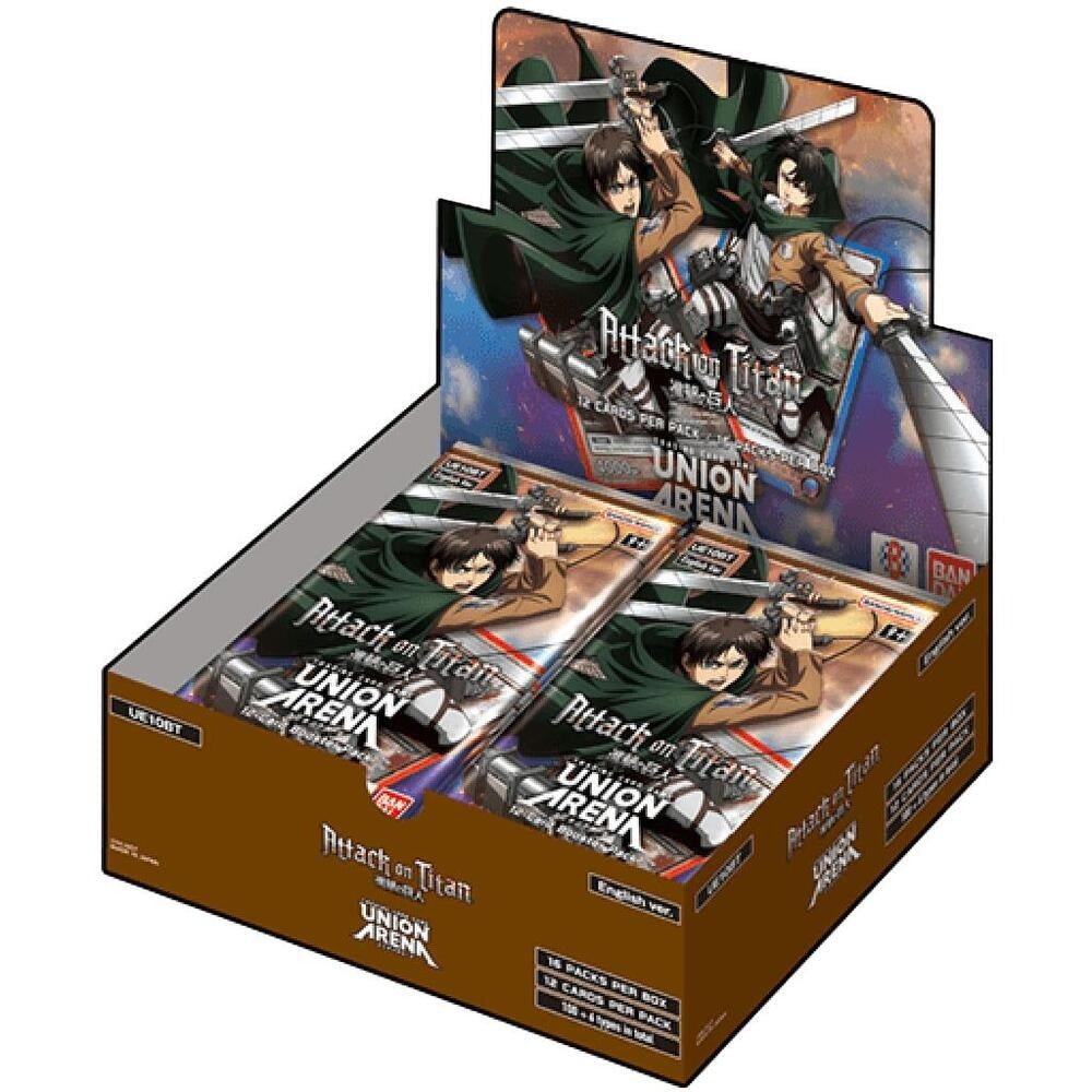 Union Arena Booster Box: Attack on Titan Union Arena Booster Box: Attack on Titan