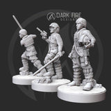 Alliance Hero, Pilot and Cold Weather Ver. - SW Legion Compatible Miniature (38-40mm tall) High Quality 8k Resin 3D Print - Dark Fire Designs - Gootzy Gaming