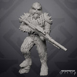 Furball Gladiator Miniature - SW Legion Compatible (38-40mm tall) Resin 3D Print - Skullforge Studios