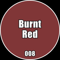 Burnt Red - Premium Matte Acrylic Miniatures Paint - Monument Hobbies - 22 mL Dropper Bottle