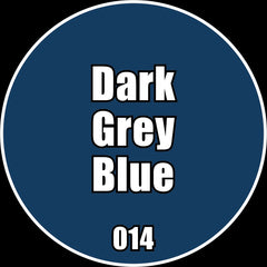 Dark Grey Blue - Premium Matte Acrylic Miniatures Paint - Monument Hobbies - 22 mL Dropper Bottle