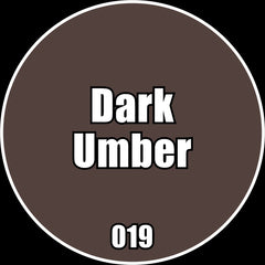 Dark Umber - Premium Matte Acrylic Miniatures Paint - Monument Hobbies - 22 mL Dropper Bottle