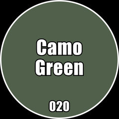 Camo Green - Premium Matte Acrylic Miniatures Paint - Monument Hobbies - 22 mL Dropper Bottle