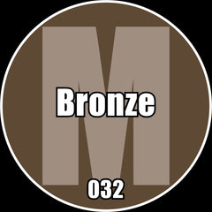 Bronze - Premium Metallic Acrylic Miniatures Paint - Monument Hobbies - 22 mL Dropper Bottle