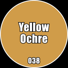 Yellow Ochre - Premium Matte Acrylic Miniatures Paint - Monument Hobbies - 22 mL Dropper Bottle