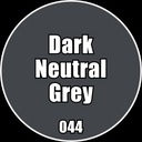 Dark Neutral Grey - Premium Matte Acrylic Miniatures Paint - Monument Hobbies - 22 mL Dropper Bottle