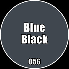 Blue Black - Premium Matte Acrylic Miniatures Paint - Monument Hobbies - 22 mL Dropper Bottle