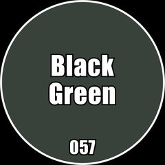 Black Green - Premium Matte Acrylic Miniatures Paint - Monument Hobbies - 22 mL Dropper Bottle