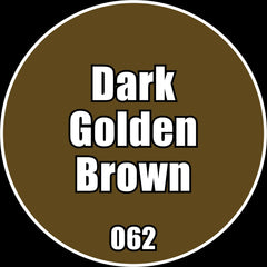 Dark Golden Brown - Premium Matte Acrylic Miniatures Paint - Monument Hobbies - 22 mL Dropper Bottle