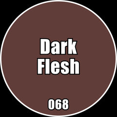 Dark Flesh - Premium Matte Acrylic Miniatures Paint - Monument Hobbies - 22 mL Dropper Bottle