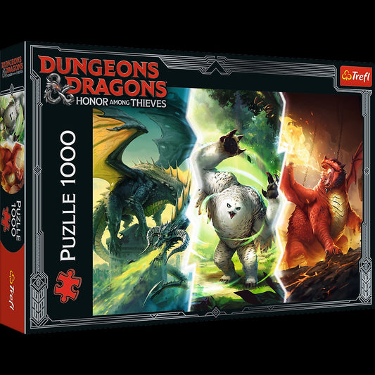 Dungeons & Dragons: Legendary Monsters of Faerun 1000 Piece Puzzle