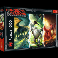 Dungeons & Dragons: Legendary Monsters of Faerun 1000 Piece Puzzle