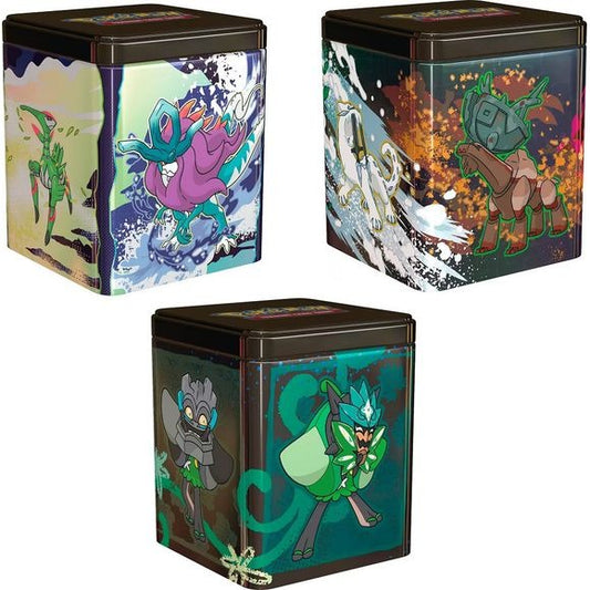 Pokémon: Scarlet and Violet 2025 Stacking Tin (Styles May Vary)