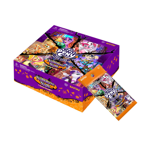 Nightmare Night (Set 3) - My Little Pony TCG (2026 by Kayou) -  English Sealed Booster Box (20 packs) ** Limit 2 Boxes Per Person **