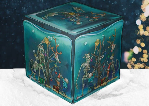 2025 Chessex Holiday Dice Calendar - Gootzy Gaming