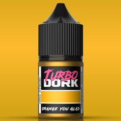 Orange You Glad - Orange Metallic Paint - TurboDork - 20 mL Dropper Bottle