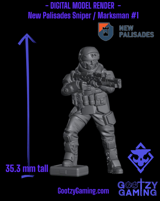 a plastic model of a soldier with a gun