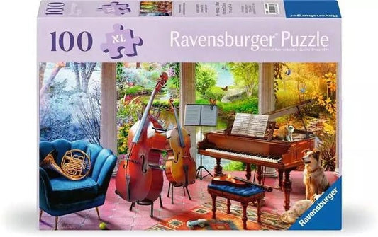 4 Seasons in Music 100 XL Piece Puzzle - Gootzy Gaming