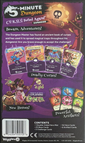 5 Minute Dungeon: Curses! Foiled Again! - Expansion - Gootzy Gaming