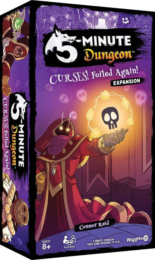 5 Minute Dungeon: Curses! Foiled Again! - Expansion - Gootzy Gaming