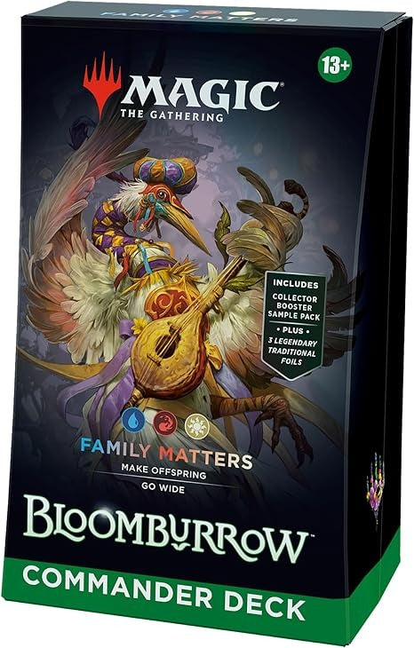 Magic the Gathering (MTG): Bloomburrow- Family Matters Commander Deck