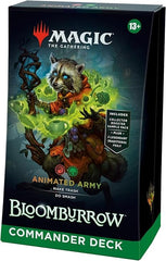 Magic the Gathering (MTG): Bloomburrow- Animated Army Commander Deck