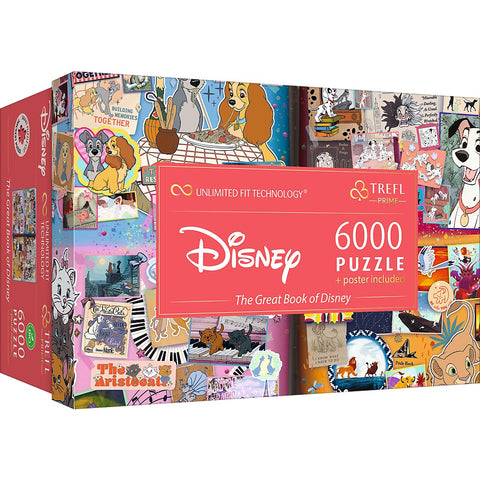 The Great Book of Disney 6000 Piece Puzzle