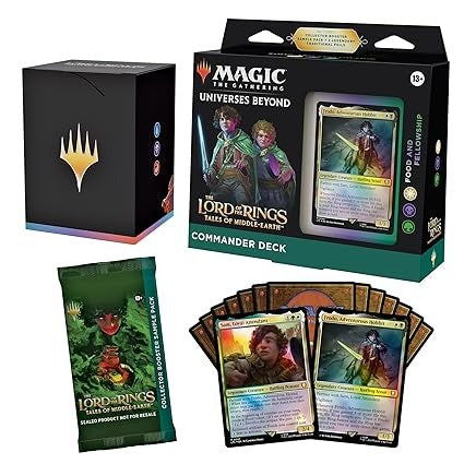 Magic the Gathering (MTG) Universes Beyond: LOR Tales of Middle-Earth- Food and Fellowship Commander Deck