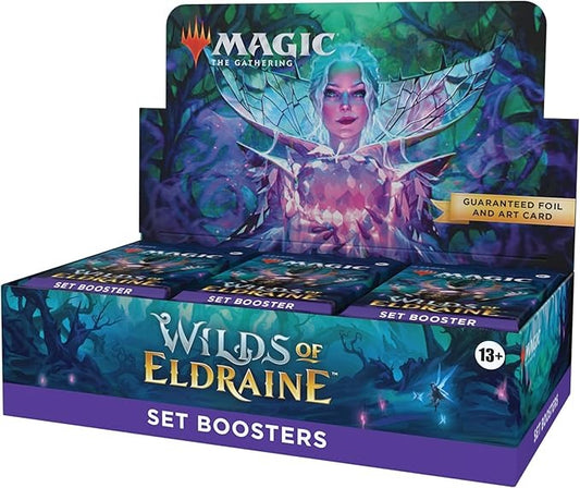 Magic the Gathering (MTG) Wilds of Eldraine Set Booster Box - 30 Packs Sealed Box