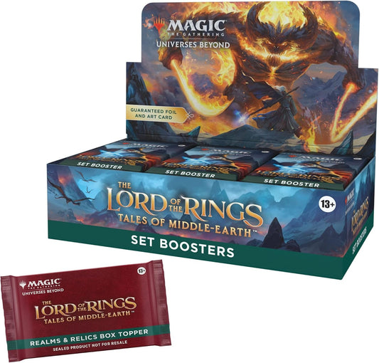 Magic the Gathering (MTG) Lord of the Rings Tales of Middle-Earth Set Booster Box - 30 Packs Sealed Box