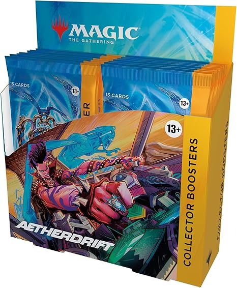 Magic the Gathering (MTG) Aetherdrift Collector's Booster Box - 12 Packs Sealed Box