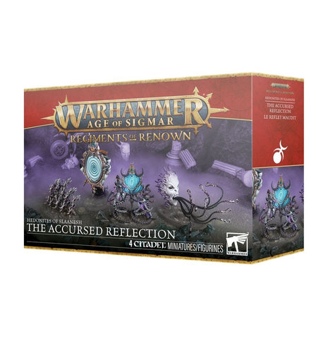 The Accursed Reflection - Hedonites of Slaanesh - Regiments of Renown - Warhammer Age of Sigmar (4 Miniatures)