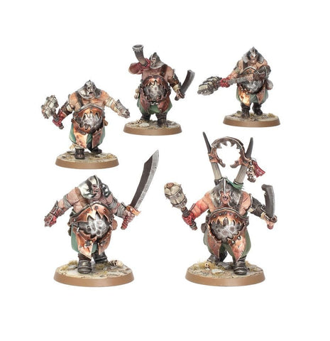 Gluttons - Ogor Mawtribes- Warhammer Age of Sigmar (5 Miniatures)