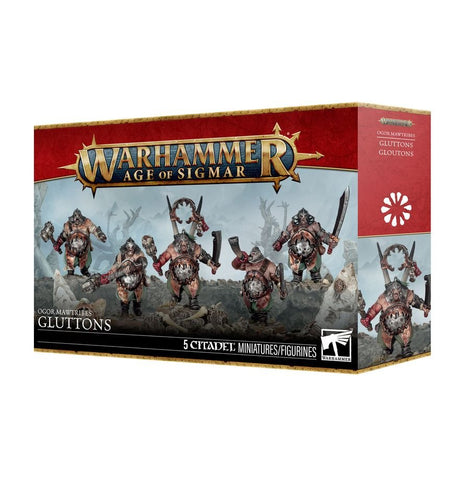 Gluttons - Ogor Mawtribes- Warhammer Age of Sigmar (5 Miniatures)