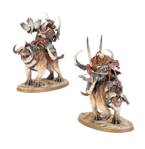 Maulbeast Raiders - Ogor Mawtribes- Warhammer Age of Sigmar (2 Miniatures)