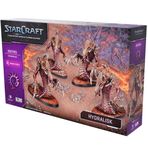 *** In Store Only *** Hydralisk - Starcraft: Zerg Expansion Set - 4 Miniatures *** In Store Only ***