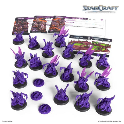 *** In Store Only *** Zergling - Starcraft: Zerg Expansion Set - 18 Miniatures *** In Store Only ***