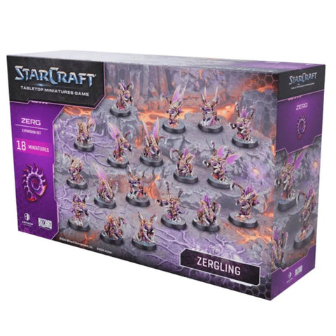 *** In Store Only *** Zergling - Starcraft: Zerg Expansion Set - 18 Miniatures *** In Store Only ***