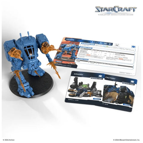*** In Store Only *** Goliath - Starcraft: Terran Expansion Set - 1 Miniature *** In Store Only ***