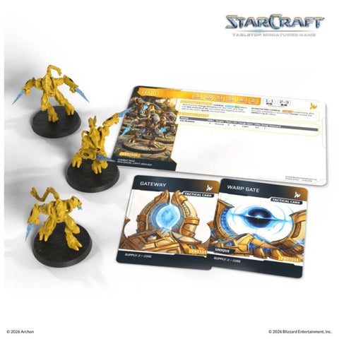 Zealot - Starcraft: Protoss Expansion Set - 3 Miniatures