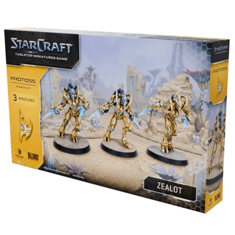 Zealot - Starcraft: Protoss Expansion Set - 3 Miniatures
