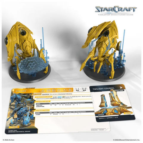 *** In Store Only *** Stalker - Starcraft: Protoss Expansion Set - 2 Miniatures *** In Store Only ***