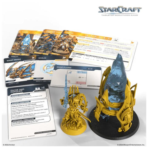 Artanis & Pylon - Starcraft: Protoss Expansion Set - 2 Miniatures