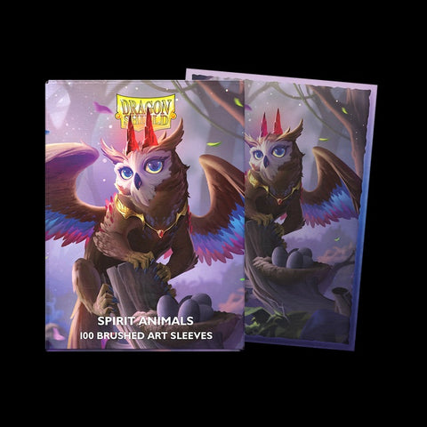 Dragon Shield Brushed Art Card Sleeves - The Dragowlis