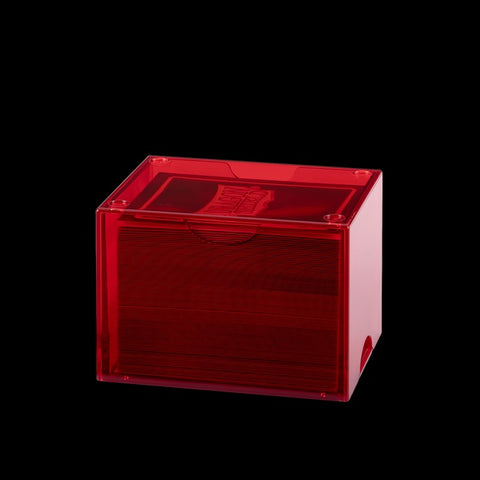 Clear Red - Strongbox Deck Box - Dragon Shield