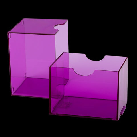 Clear Purple - Strongbox Deck Box - Dragon Shield